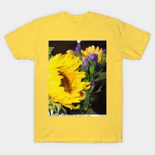 Sunflower Yellow - Garden Flower T-Shirt